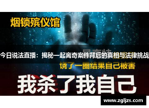 今日说法直播：揭秘一起离奇案件背后的真相与法律挑战